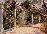 Trees Canvas Paintings - Almond Trees, Algiers